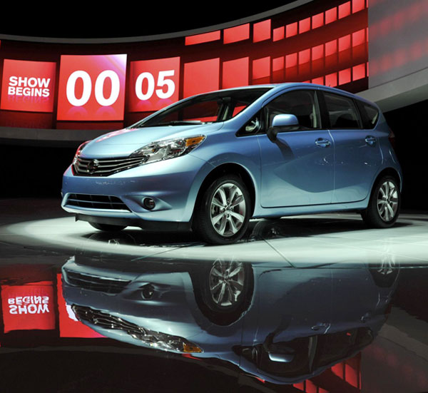 Nissan unveils 2014 Versa Note at at N. America auto show