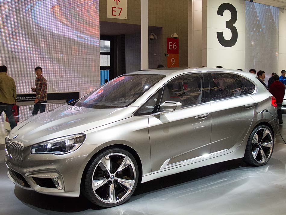 BMW Active Tourer concept at Auto Shanghai 2013