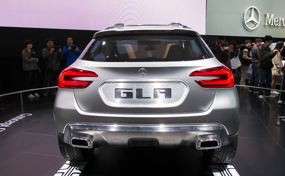 Mercedes GLA concept world debut at Shanghai auto show 2013