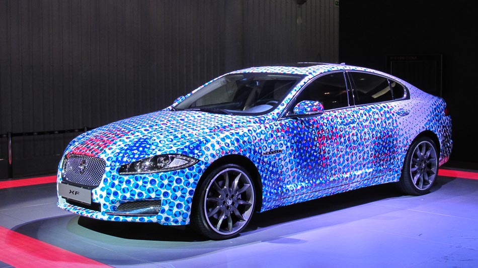 Jaguar XF Art Edition at Chengdu auto show 2013