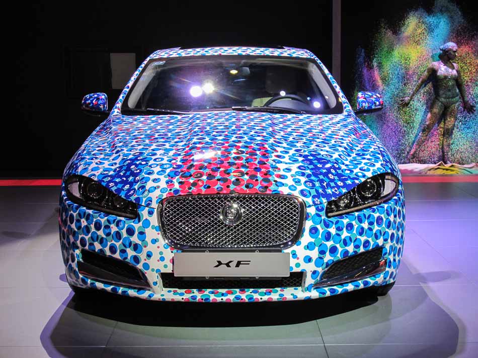 Jaguar XF Art Edition at Chengdu auto show 2013
