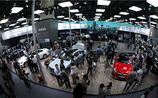 Mercedes-Benz's powerful statement at Auto Guangzhou