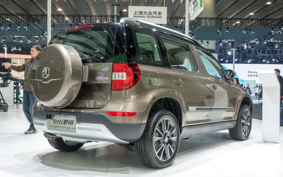 Skoda's first SUV Yeti at 2013 Guangzhou auto show