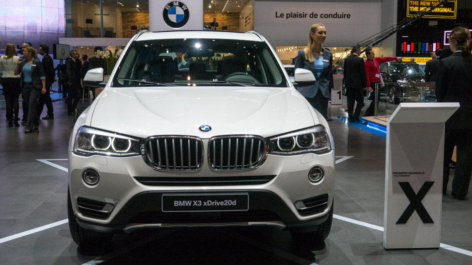 BMW X3 world premiere at Geneva Motor Show