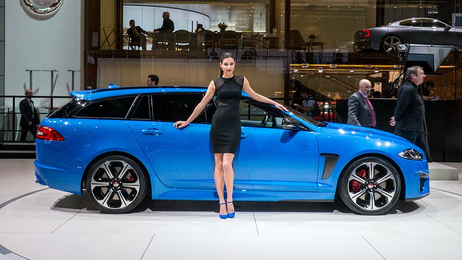 Jaguar XFR-S Sportbrake world premiere in Geneva