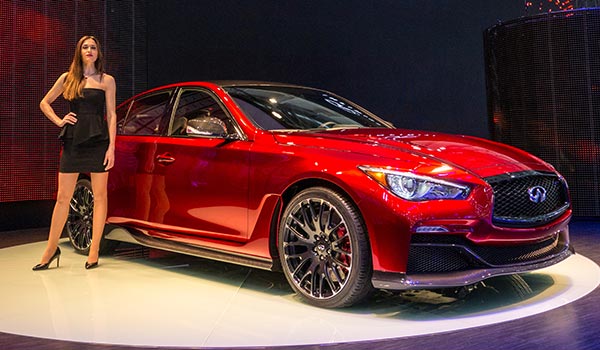 Infiniti's Q50 enters top league with powerful engine