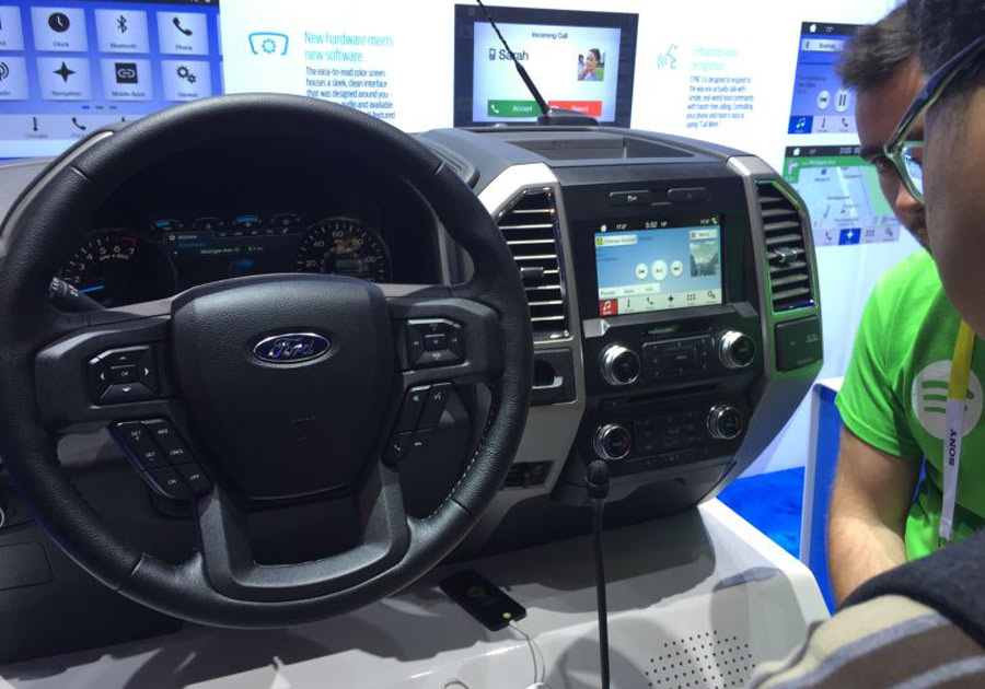 The trends for cars at CES 2015