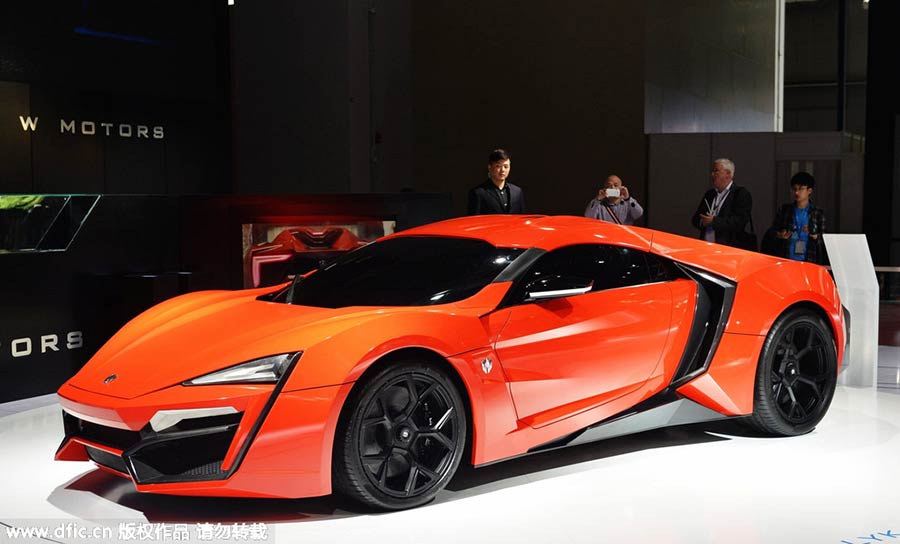 Top 10 most expensive supercars at Auto Shanghai 2015