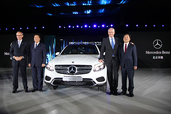 Mercedes-Benz's GLC SUV nears China launch