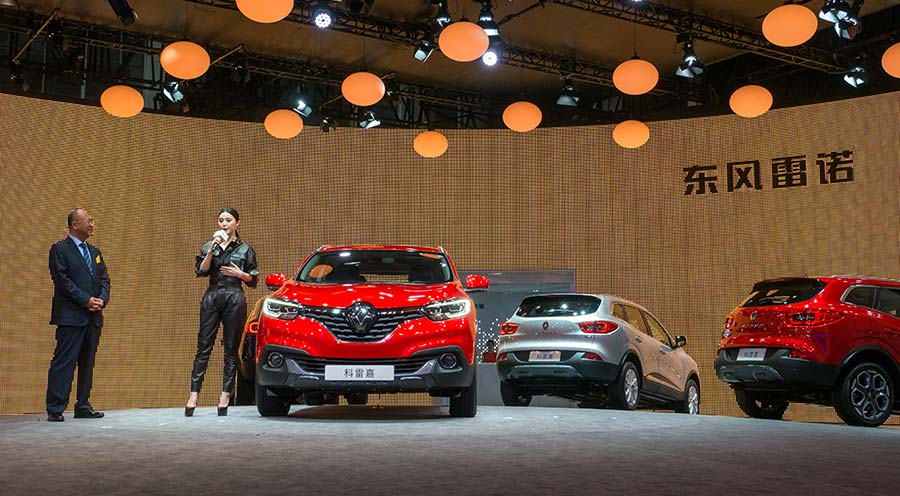 Fan Bingbing speaks for Dongfeng Renault Kadjar