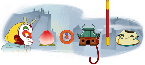Google 'Doodles' add more Chinese elements