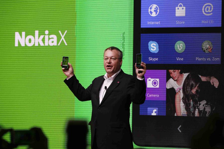 Stephen Elop unveils Nokia X