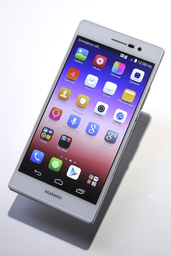 Huawei debuts world's slimmest phone in Paris