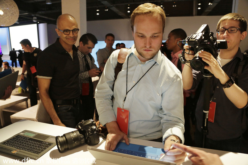 Microsoft launches Surface Pro 3 in New York