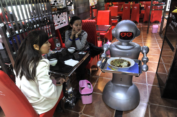 Look out, there's a robot just waiting to take over your job