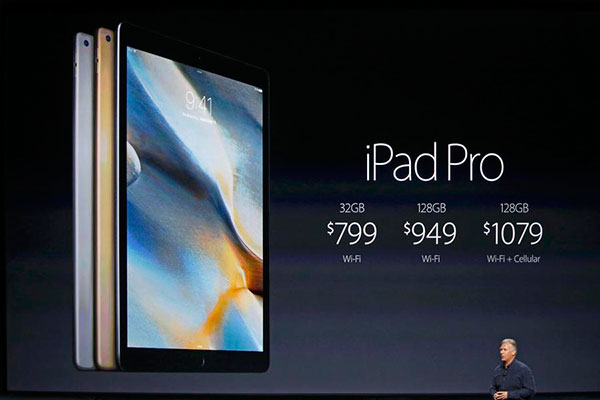 Apple unveils new iPhone 6S, Apple TV and iPad Pro