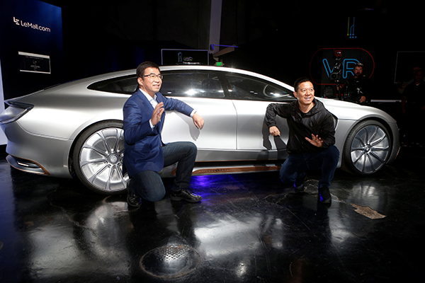 LeEco shows muscle in US market