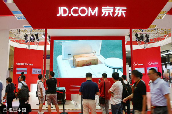 E-commerce company JD opens unmanned sorting center
