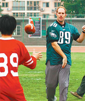 NFL asks a reluctant China to come out for a game of football