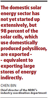 Solar industry is reined in