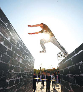 The nation welcomes a new extreme sport: parkour
