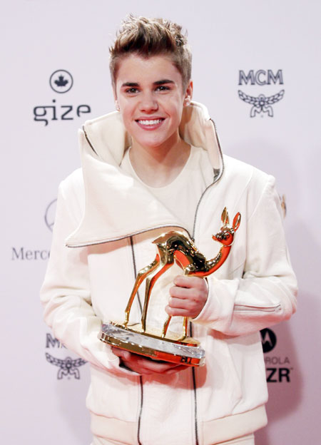 Justin Bieber, Lady Gaga get Bambi media awards