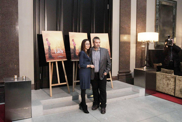 Michelle Yeoh promotes 'The Lady'