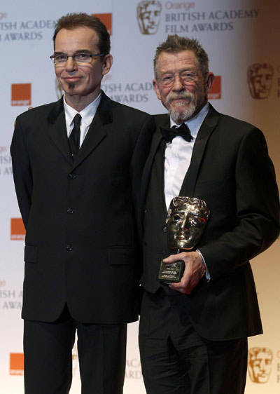 Stars attend BAFTA awards ceremony in London