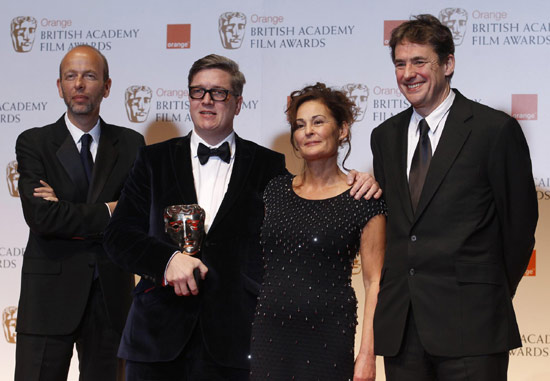 Stars attend BAFTA awards ceremony in London