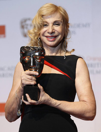 Stars attend BAFTA awards ceremony in London