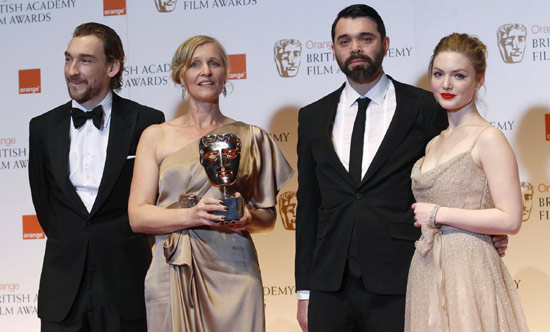 Stars attend BAFTA awards ceremony in London