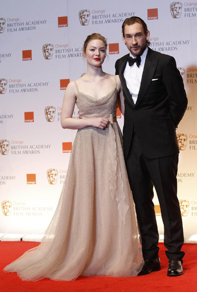 Stars attend BAFTA awards ceremony in London