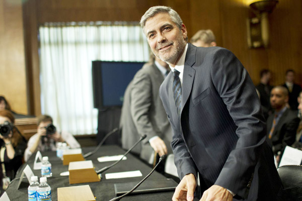 George Clooney attends State Dinner