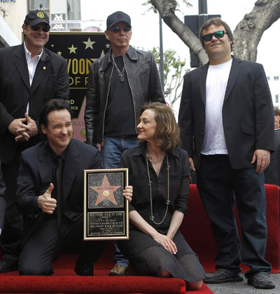 Cusack's star unveiled on Walk of Fame in Hollywood