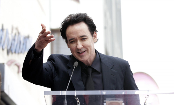 Cusack's star unveiled on Walk of Fame in Hollywood