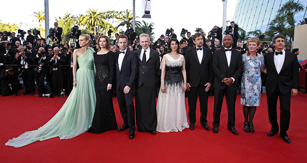 Jury members at 65th Cannes