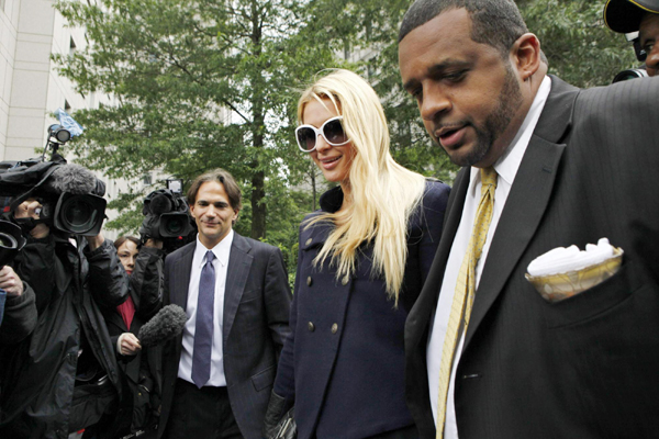 Paris Hilton appears in Manhattan federal courthouse