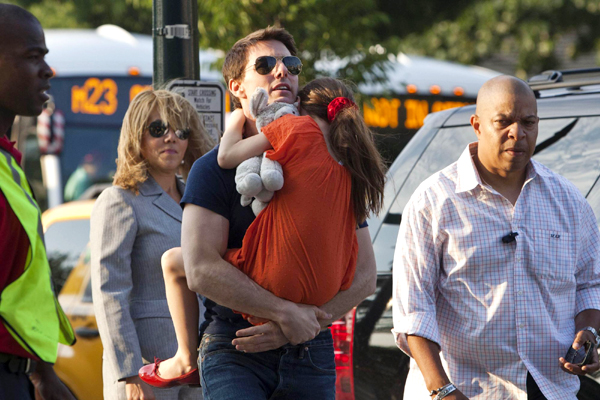 Tom Cruise and Suri reunite in New York