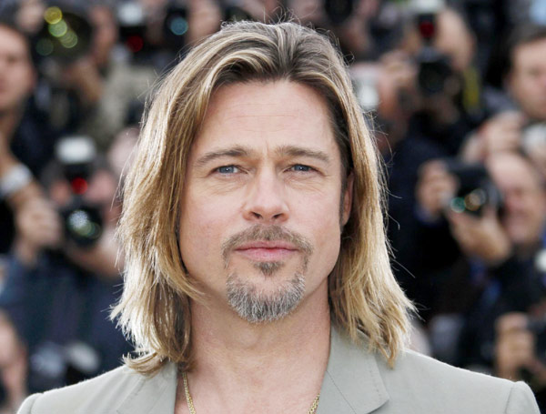 Brad Pitt has great British summer