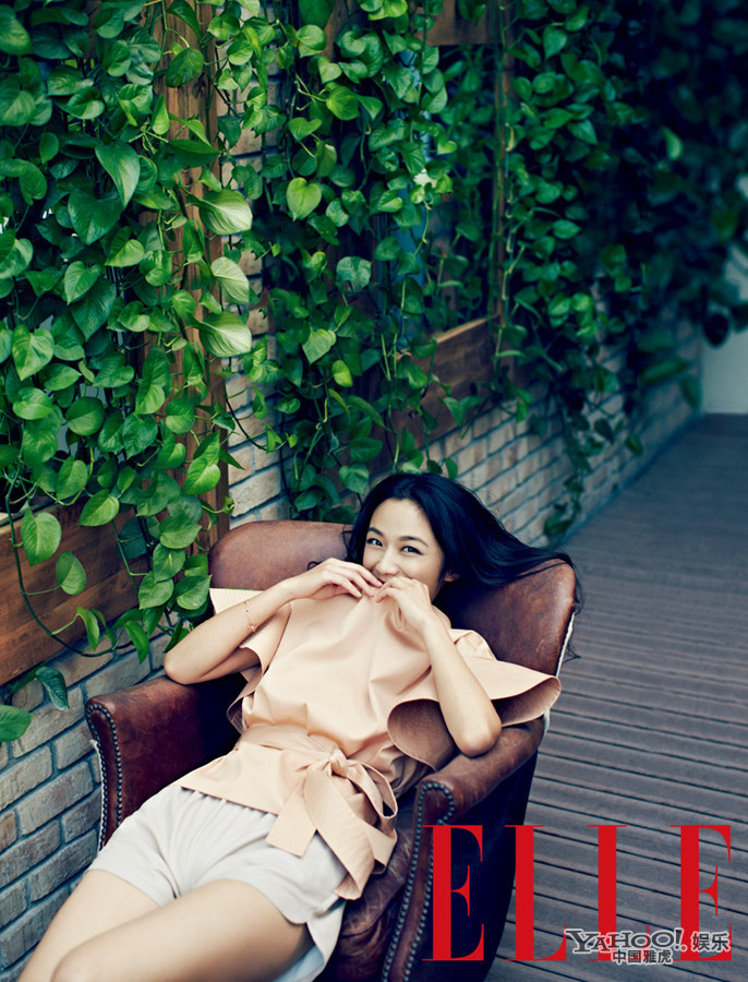 Tang Wei covers ELLE magazine