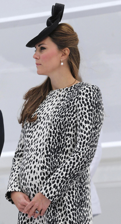 Catherine attends naming ceremony of 'Royal Princess'