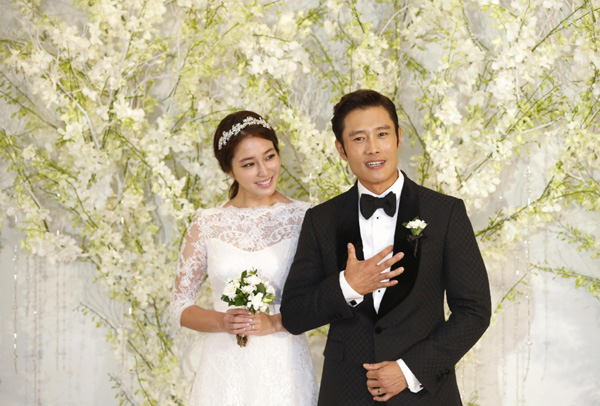 South Korean actor Lee Byung-hun marries