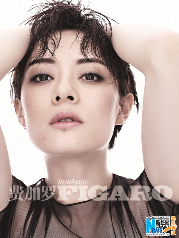 Sun Li poses for FIGARO