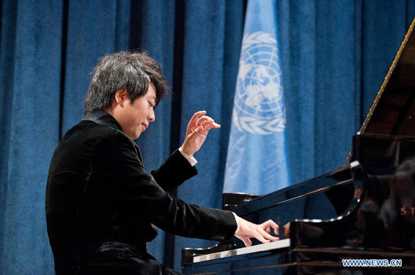 Lang Lang designated as UN Messenger of Peace