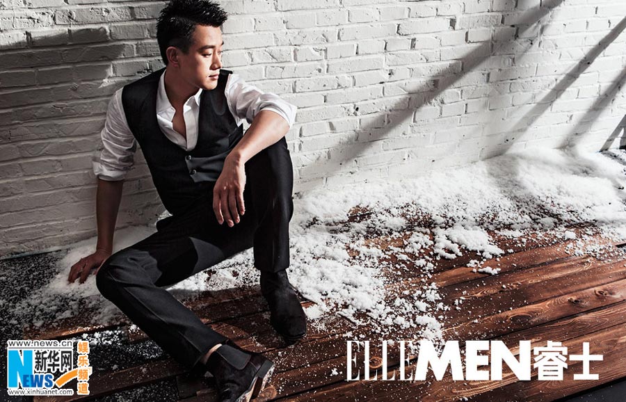 Tong Dawei covers ELLE MEN