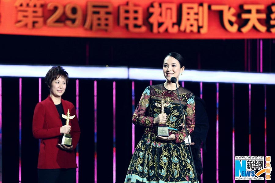 Zhang Ziyi wins ten film awards for 'The Grandmaster'