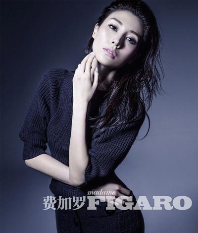 Elegant Michelle Reis graces Figaro magazine