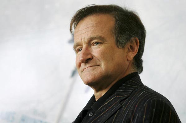 Comedy great Robin Williams hanged himself at home