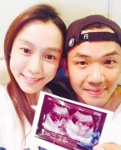 Singer Christine Fan pregnant with twins