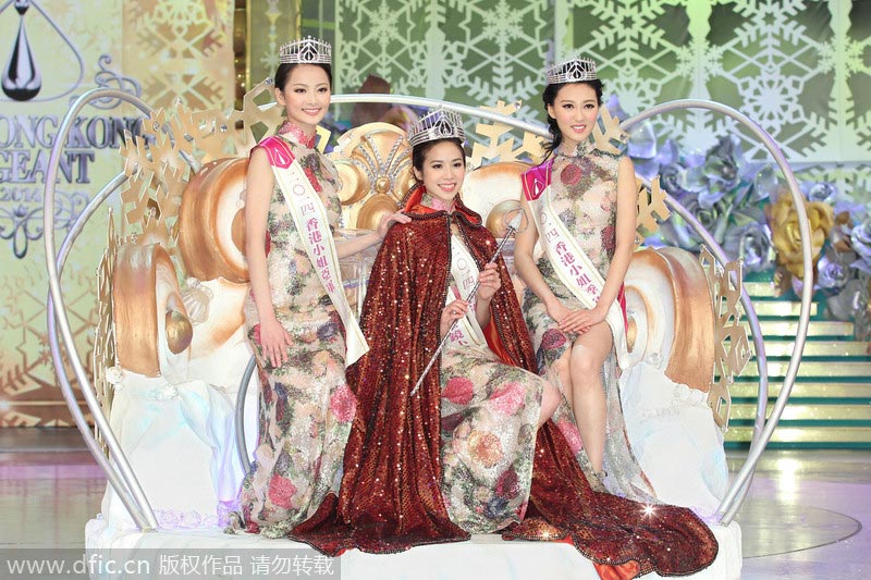 24-year-old student crowned Miss Hong Kong 2014